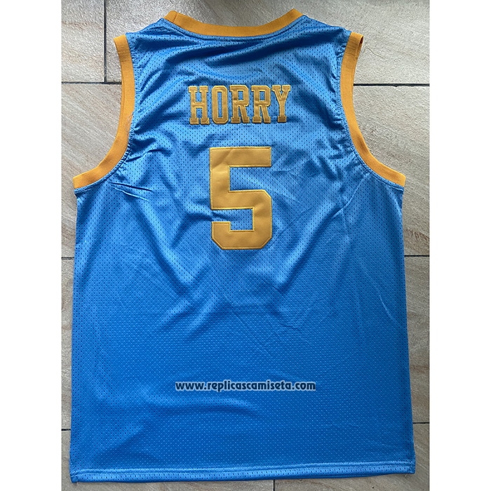 Camiseta Los Angeles Lakers Robert Horry #5 Mitchell & Ness 2001-02 Azul